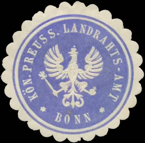 K.Pr. Landrahts-Amt Bonn