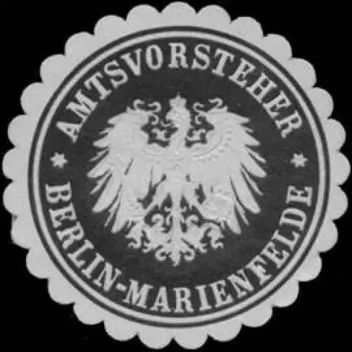 Amtsvorsteher Berlin-Marienfelde