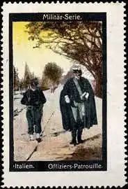 Italien - Offiziers - Patrouille