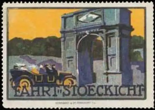 Fahrt Stoeckicht Auto-Reifen