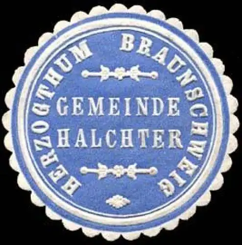 Herzogthum Braunschweig - Gemeinde Halchter