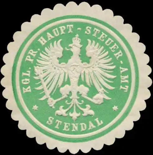 K.Pr. Haupt-Steuer-Amt Stendal