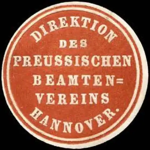 Direktion des Preussischen Beamtenvereins