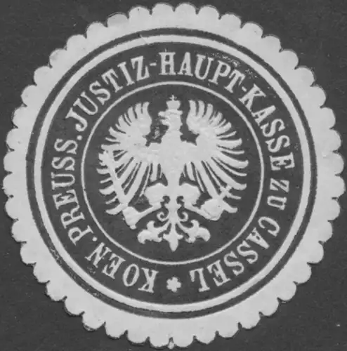 K.Pr. Justiz-Hauptkasse zu Kassel