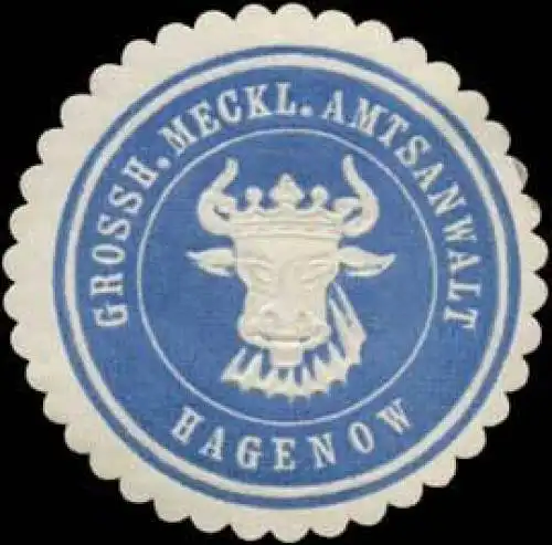 Gr. Meckl. Amtsanwalt Hagenow