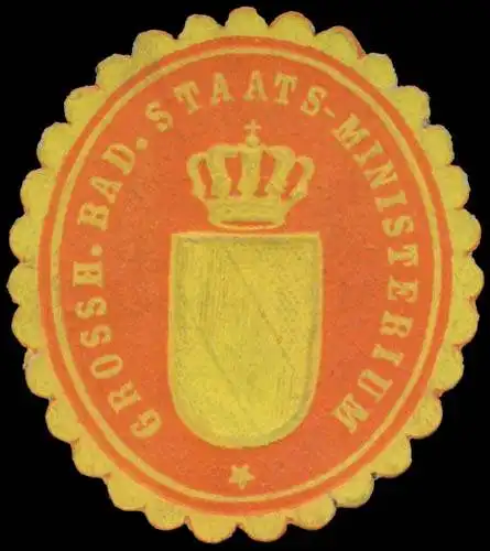 Gr. Bad. Staats-Ministerium