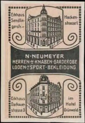 Herren- & Knaben-Garderobe