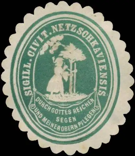 Sigill Civitatis Netzschkaviensis - Netzschkau