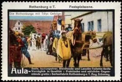 Die Rothenburger mit Tillys Gefolge