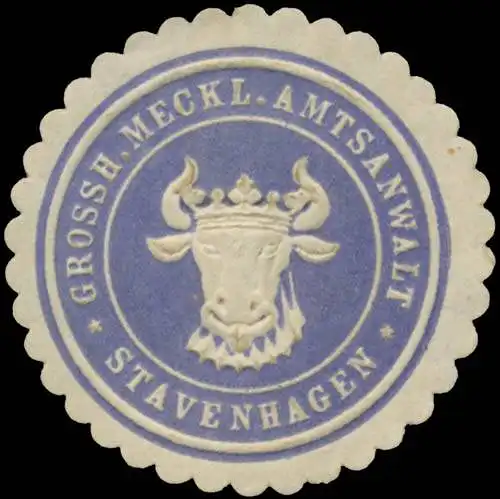 Gr. Meckl. Amtsanwalt Stavenhagen