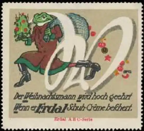 Erdal Frosch Buchstabe W