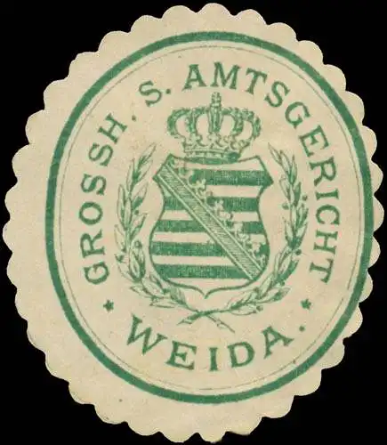 Gr. S. Amtsgericht Weida