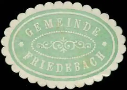 Gemeinde Friedebach