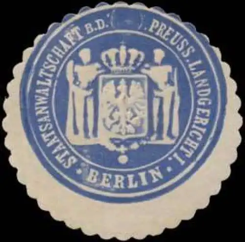 Staatsanwaltschaft b.d. Pr. Landgericht Berlin