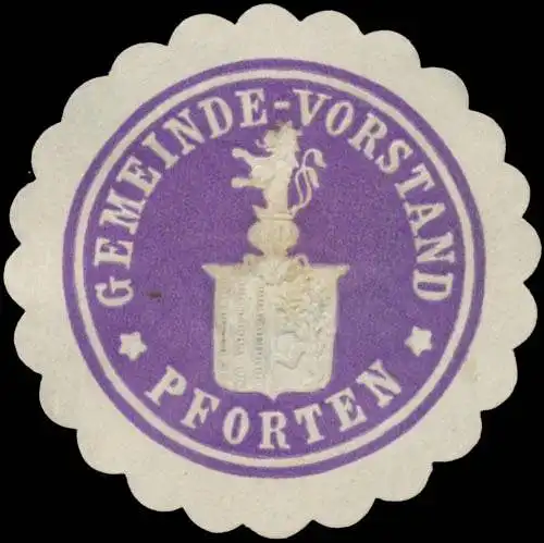 Gemeinde-Vorstand Pforten