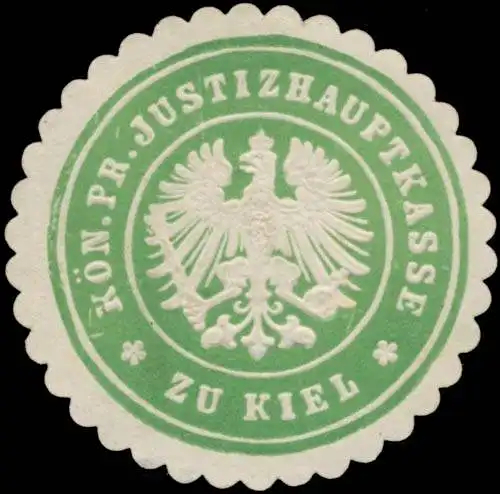 K.Pr. Justizhauptkasse zu Kiel