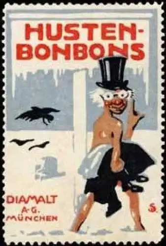 Im Winter Hustenbonbons