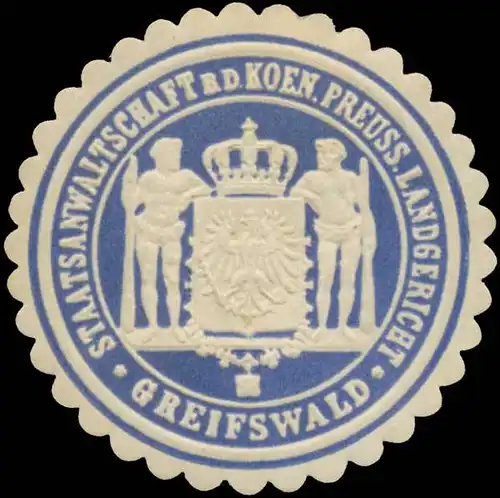 Staatsanwaltschaft b.d. K.Pr. Landgericht Greifswald