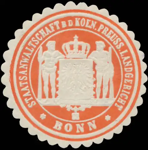 Staatsanwaltschaft b.d. K.Pr. Landgericht Bonn