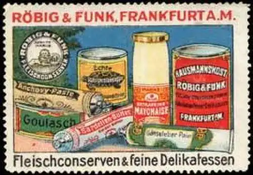 Fleischconserven & feine Delikatessen