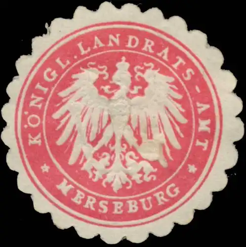 K. Landrats-Amt Merseburg