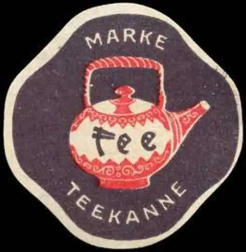 Tee Marke Teekanne