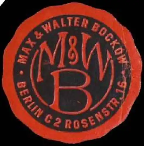 Max & Walter Bockow