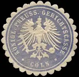 K.Pr. Gerichtskasse - KÃ¶ln