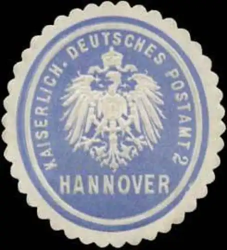 K. Deutsches Postamt 2 - Hannover