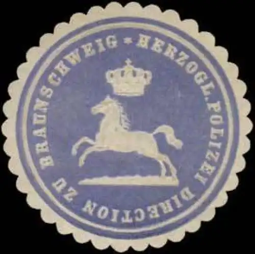 H. Polizei-Direction zu Braunschweig