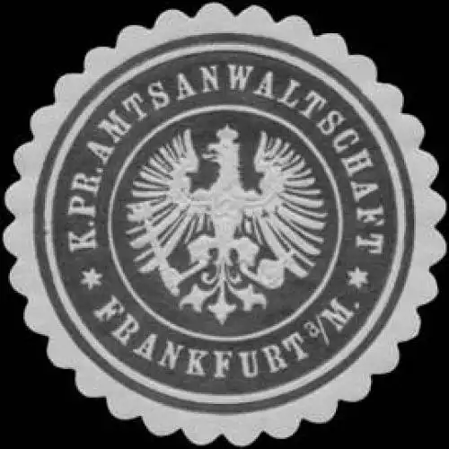 K.Pr. Amtsanwaltschaft Frankfurt/M