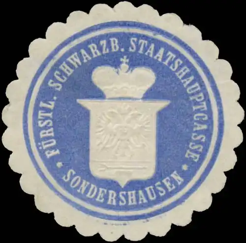 F. Schwarzb. Staatshauptcasse Sondershausen