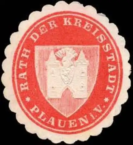 Rath der Kreisstadt Plauen im Vogtland