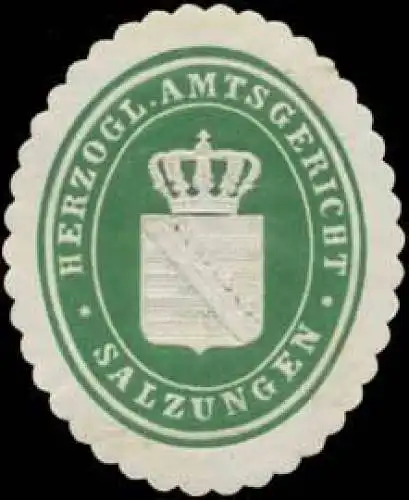 H. Amtsgericht Salzungen