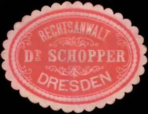 Rechtsanwalt Dr. Schopper