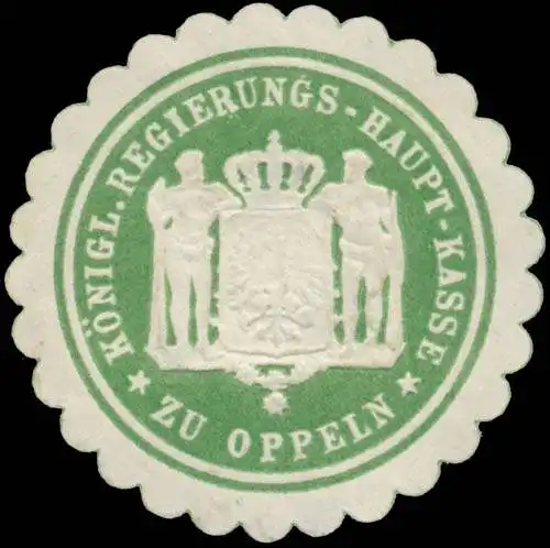 K. Regierungs-Haupt-Kasse zu Oppeln/Schlesien