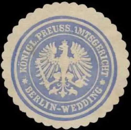 K.Pr. Amtsgericht Berlin-Wedding