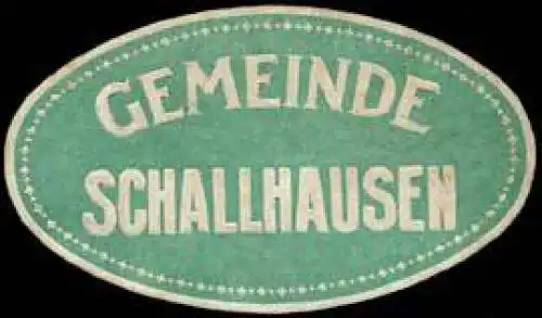 Gemeinde Schallhausen