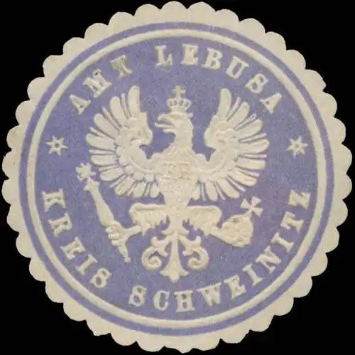 Amt Lebusa Kreis Schweinitz