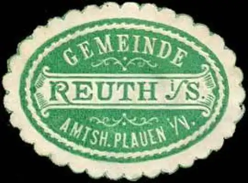 Gemeinde Reuth in Sachsen - Amtshauptmannschaft Plauen im Vogtland