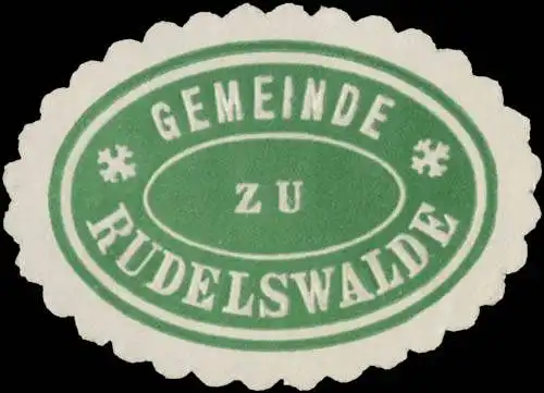 Gemeinde zu Rudelswalde