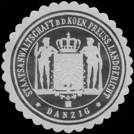 Staatsanwaltschaft b.d. K.Pr. Landgericht Danzig