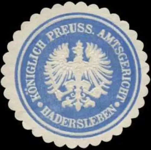 K.Pr. Amtsgericht Hadersleben