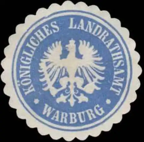 K. Landrathsamt Warburg