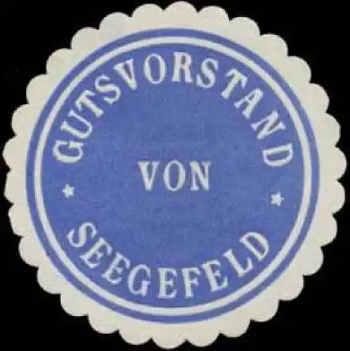 Gutsvorstand von Seegefeld/Falkensee