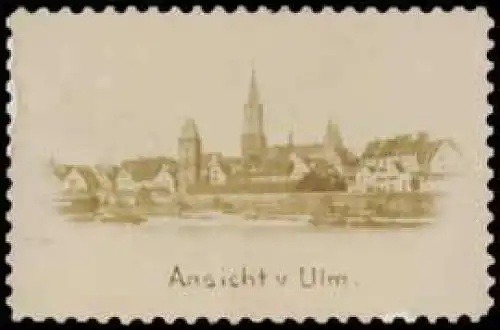Ansicht von Ulm