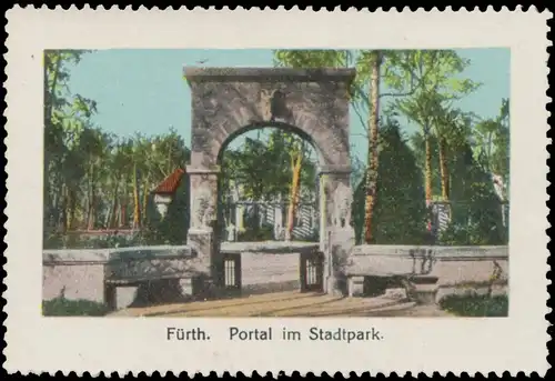 Portal im Stadtpark