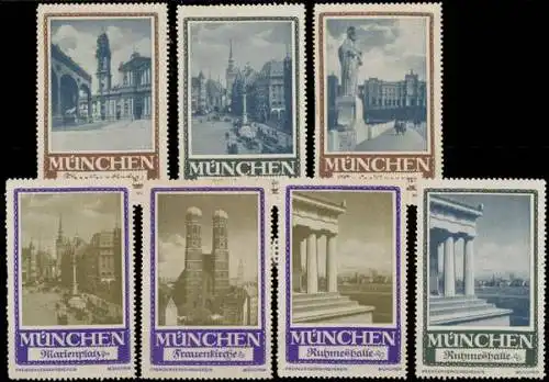 MÃ¼nchen Sammlung Reklamemarken