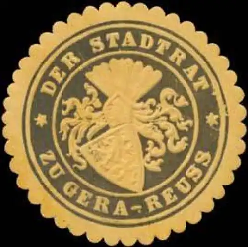 Der Stadtrat zu Gera-Reuss