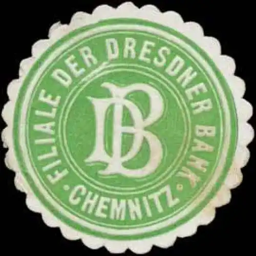 Filiale der Dresdner Bank Chemnitz